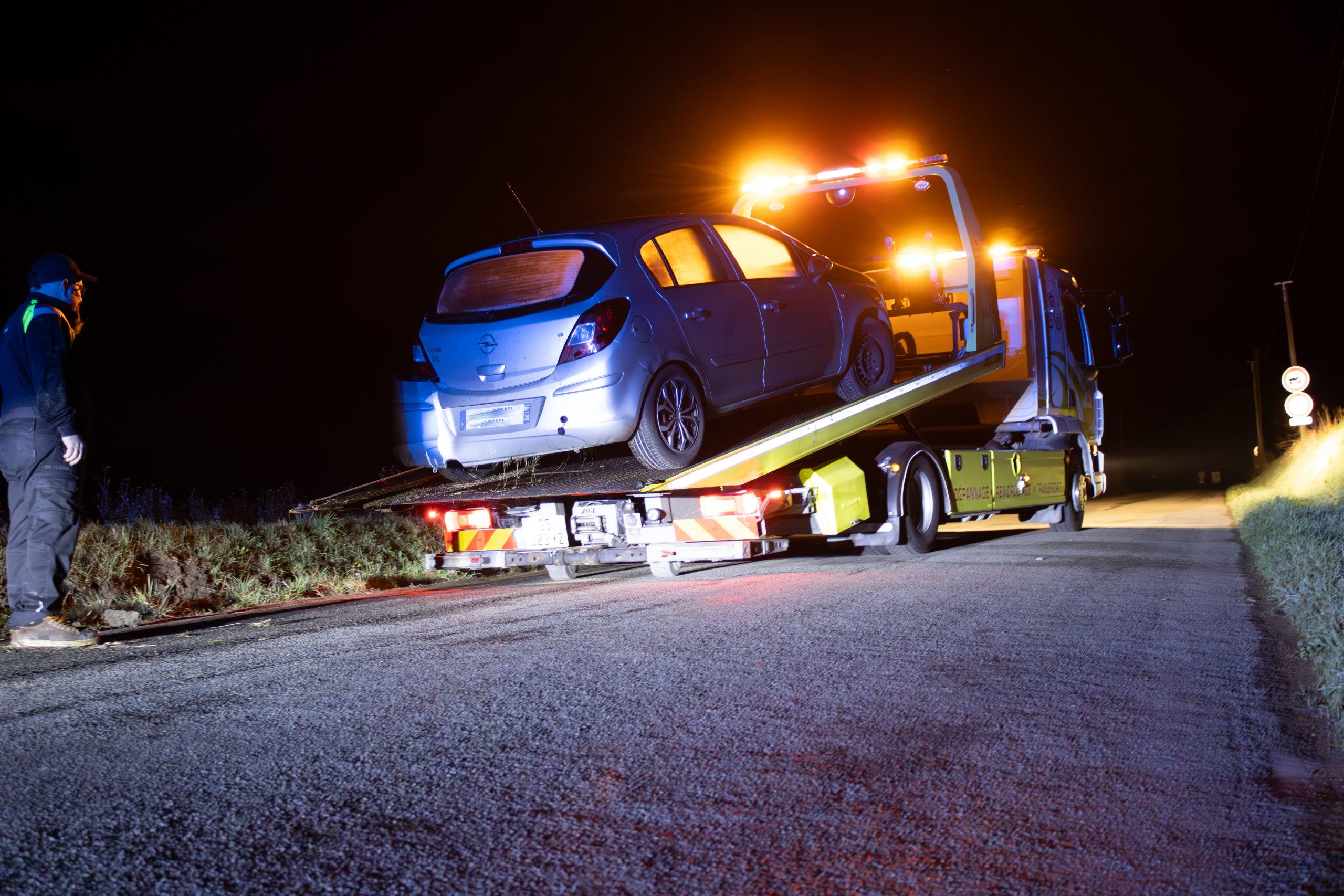 dépannage routier de nuit à Saint-malo