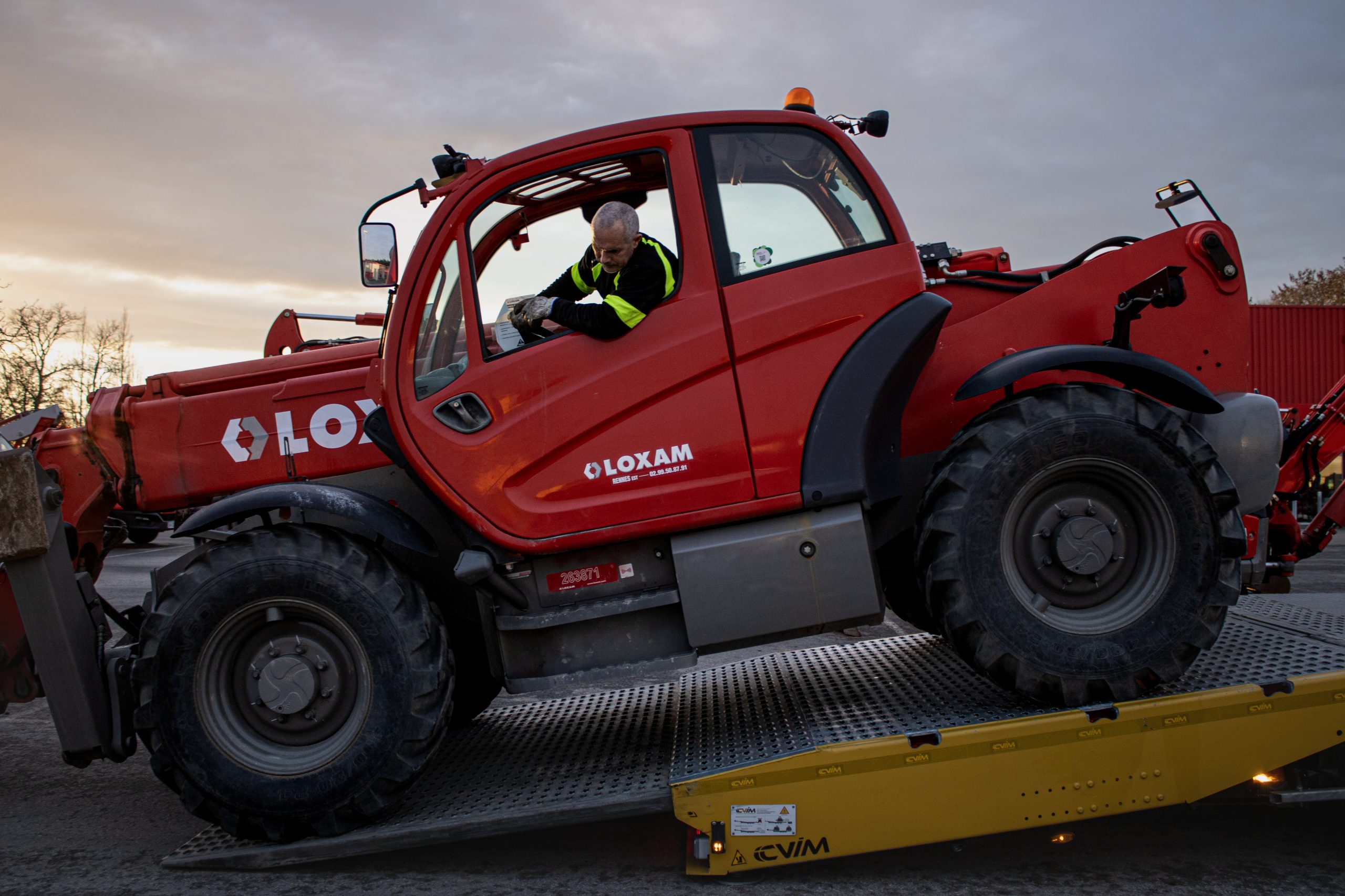 transport professionnel réaliser par un professionnel.
