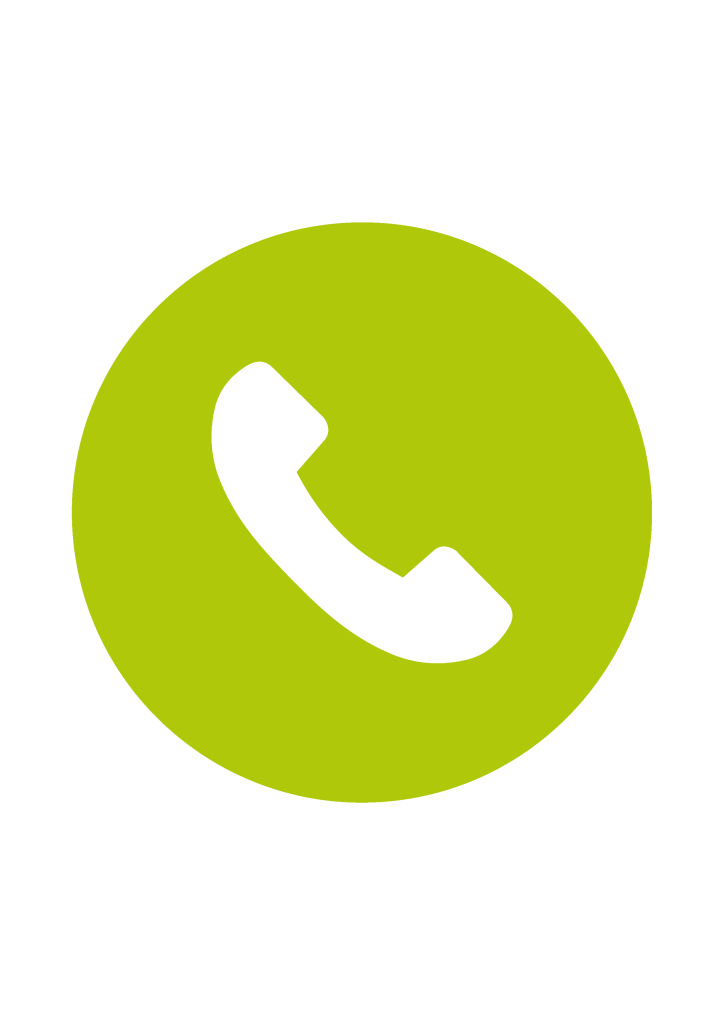 icône téléphone vert.